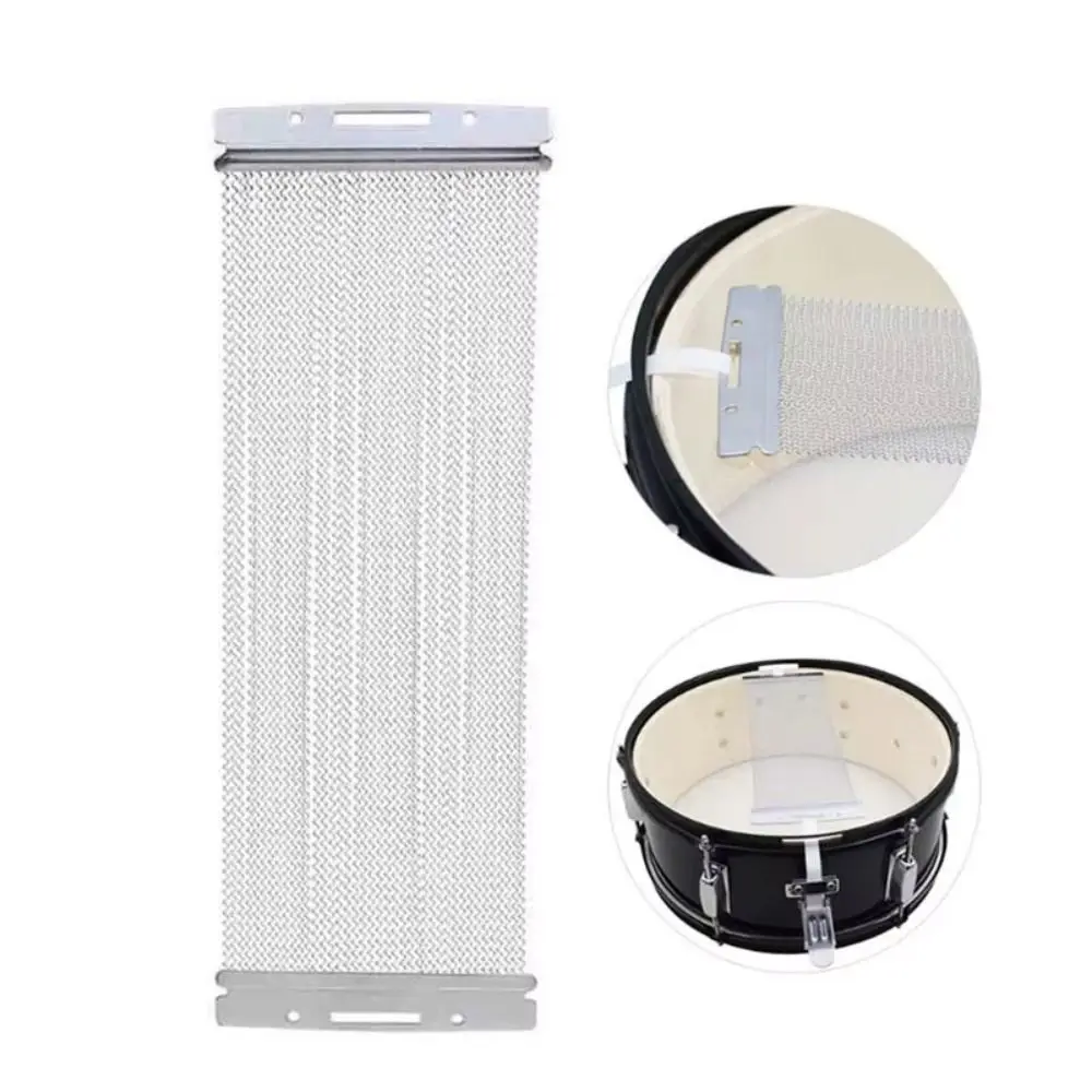 for Snare Drum Parts Steel Wire Sand Belt 10/12/14inch Percussion Instrument Accessories Drums Spring Strands 20 Snare Cajon