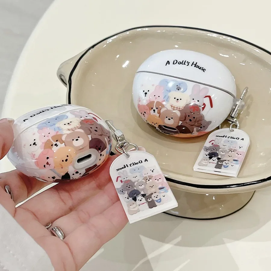 حافظة سيليكون لسماعات freebuds من "واي فاي" 6 ، 5i ، 4 ، 4e ، pro 3 ، freebuds se2 ، freebuds pro3