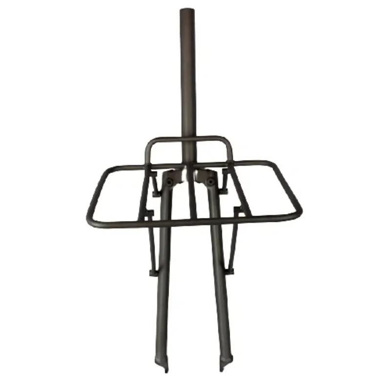 Titanium Bike Forks With Front Rack Straight Steerer For Road Bicycles