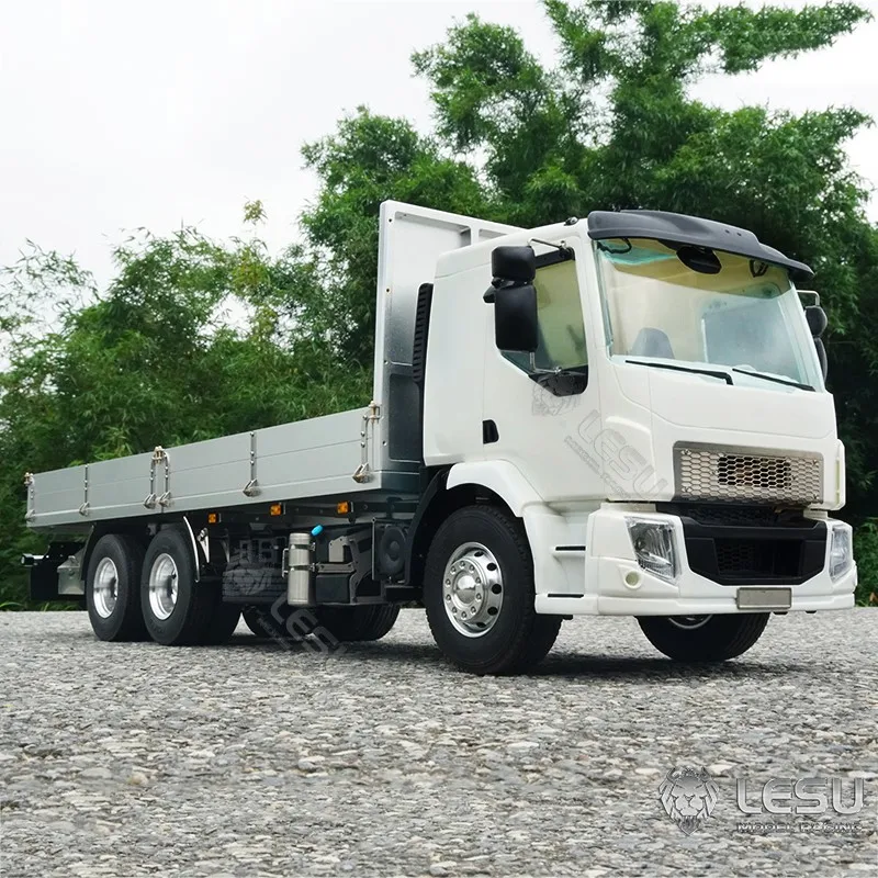 LESU 1/14 VM 6X4 RC 플랫베드 트럭 모델카 타미야 라이트 시스템 야외 RC 중장비 장난감 선물 TH20427