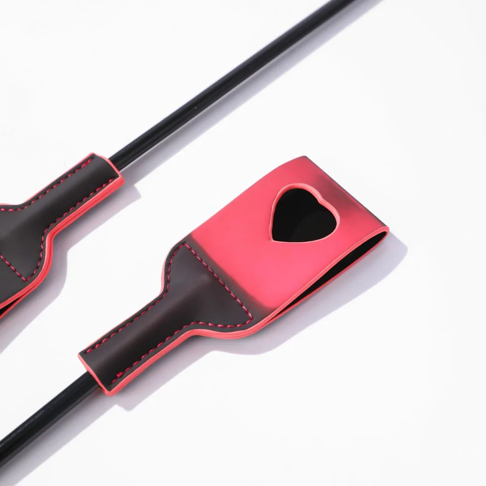 48CM PU Leather Riding Paddles,,horse Whip Spanking Flogger Horse Riding For Horse Training Crop Equestrian ﻿ view 2
