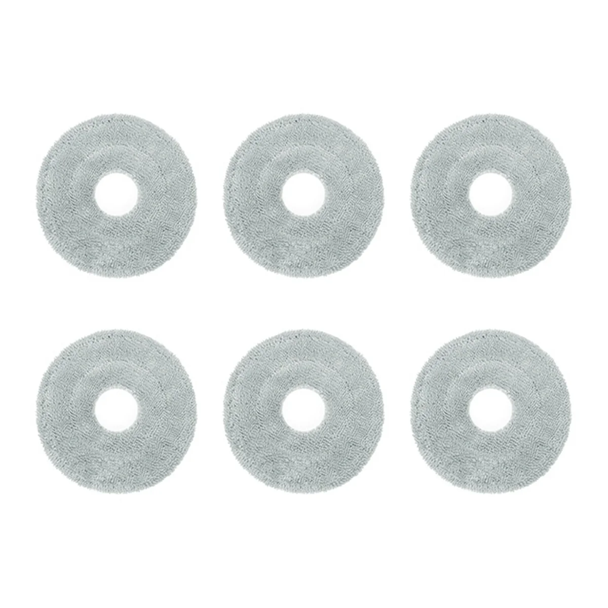 FZFZ 6 STKS Wasbare Mop Doek voor L10s Pro Ultra Heat/X30 Ultra/X30 Pro/S10 Pro Ultra Stofzuiger Vervang Mop Pad