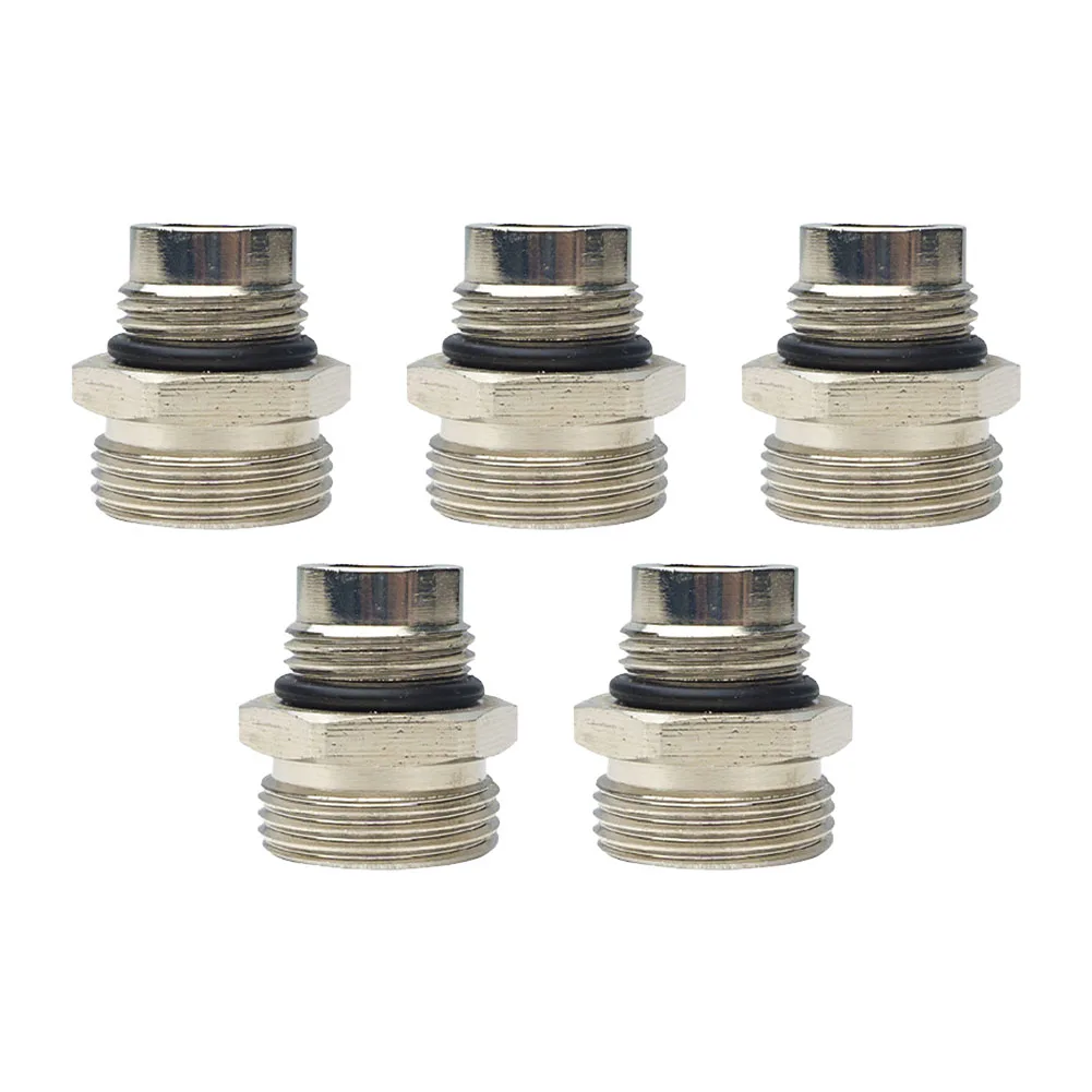 Nikel Coated Manifold Bases Suitable for High Temperature Underfloor Heat Systems Available in Two and Five Packs