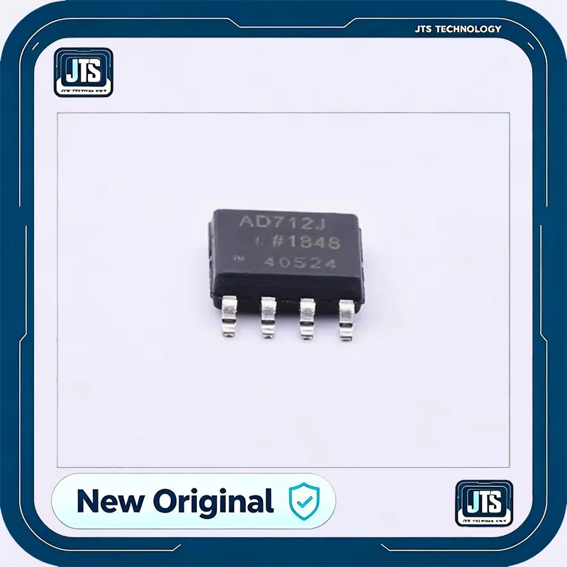Precision high-speed BIFET dual-channel operational amplifier AD712JRZ Original Electronic Components SOIC-8 IC in Stock