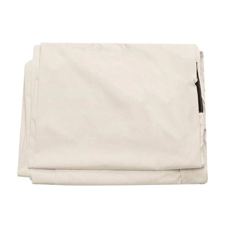 

Цельный чехол для солнцезащитного экрана для бассейна, защитный чехол для катушки, уличный водонепроницаемый УФ-защитный инструмент для плавания, бежевый