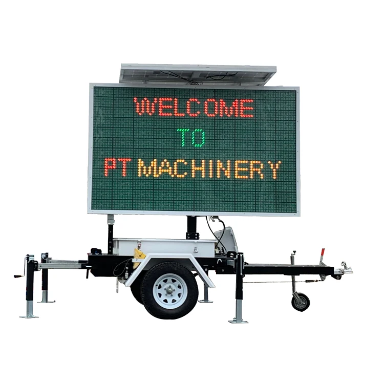 Road Traffic Sign Board Full Color Outdoor Digital Signboard Outdoor Programmable Led Signs