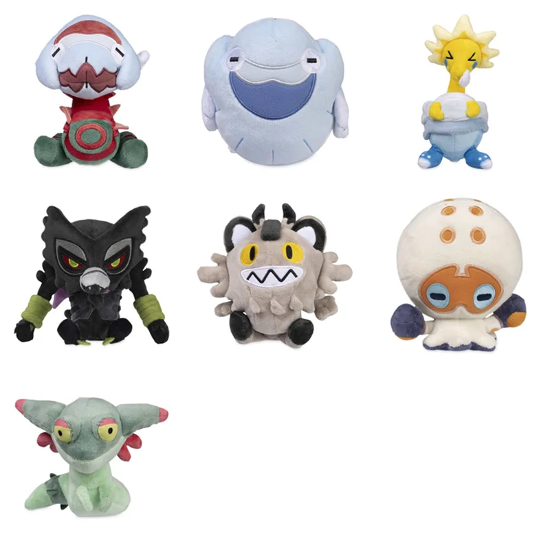 日本正規品ポケモン-ザルード-ガラリアン-ミャウス-ぬいぐるみ-子供用-かわいい-ソフト-誕生日-クリスマス-ギフト