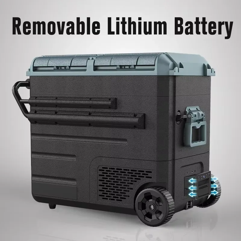 

WAYCOOL WEG55 48L 12V Portable Car Freezer Fruit Storage Fridge Car Car Fridges Battery Solar Fridge Powered