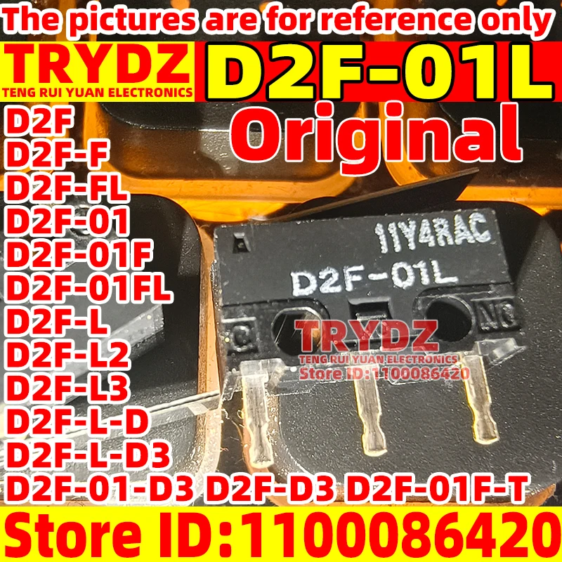 1pcs Original D2F D2F-F D2F-FL D2F-01 D2F-01F D2F-01L D2F-01FL D2F-L D2F-L2 D2F-L3 D2F-L-D D2F-L-D3 D2F-01-D3 D2F-D3 D2F-01F-T
