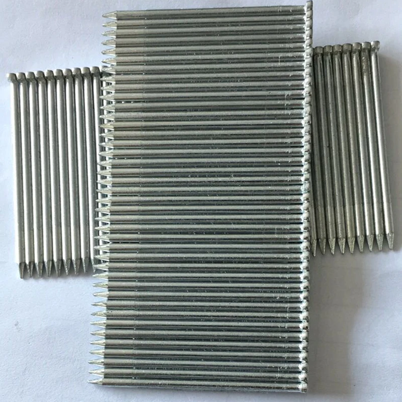 400PCS Pneumatic Steel Nails ST18 ST25 ST32 ST38 ST45 ST50 Steel Nails Cement Nails view 2