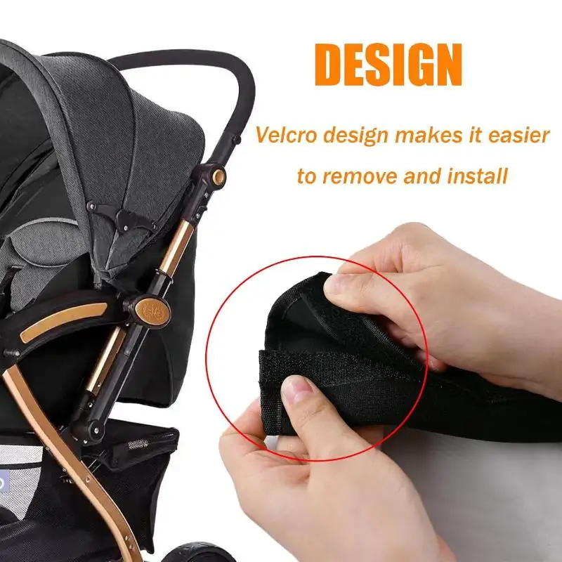 

New Stroller Handle Cover Warm Winter Stroller Grip Cover Winter Warm Non-slip Baby Stroller Handle Sleeve Cover Universal
