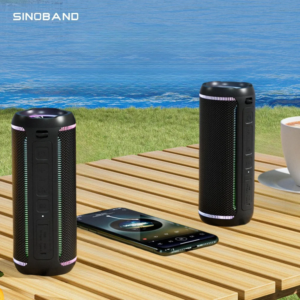 Dignity 2024 50W M3 Wireless Mini Bass Impermeabile Blue Tooth Driver dell'altoparlante Altoparlante portatile Subwoofer con luce RGB