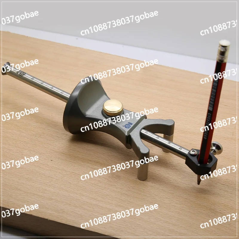 Woodworking Scribe Carpenter Arc Straight Line Dual-purpose Scribe DIY Creative Tools European Scribe