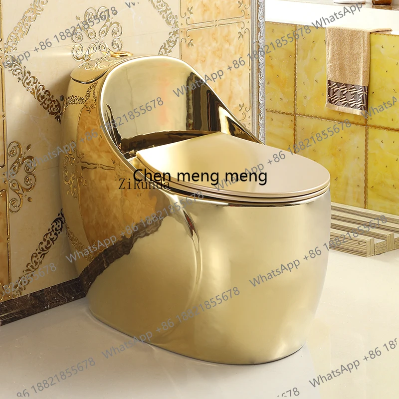 

Сифон для унитаза в форме золотого яйца, водосберегающий унитаз, унитаз для небольшой квартиры