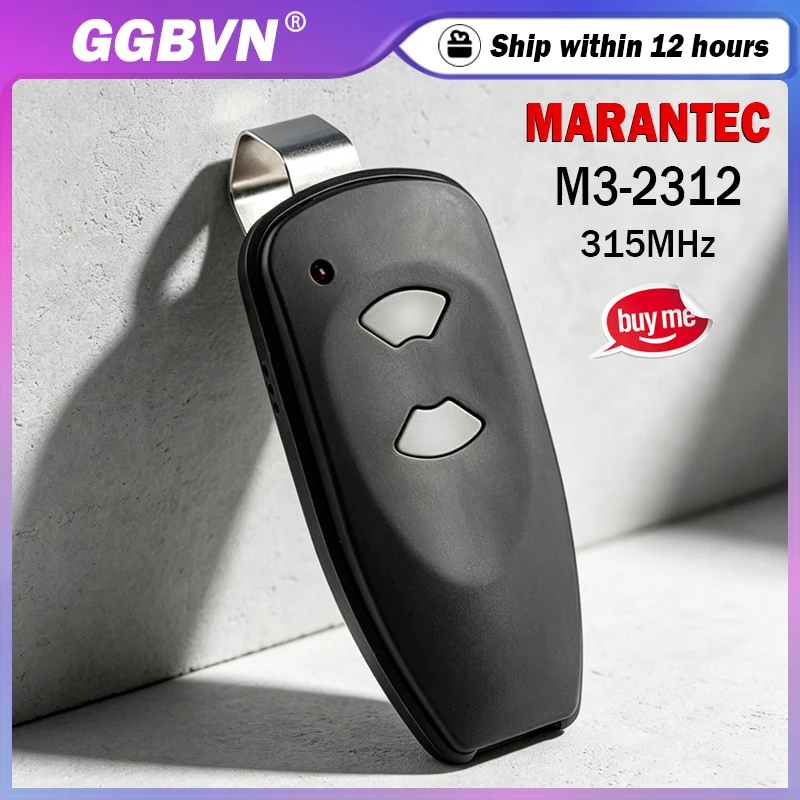 New MARANTEC M3-2312 M3-2314 M3-3313 Garage Door / Electric Gate Remote Control Marantec M3 2312 2314 3313 315MHz Gate Control