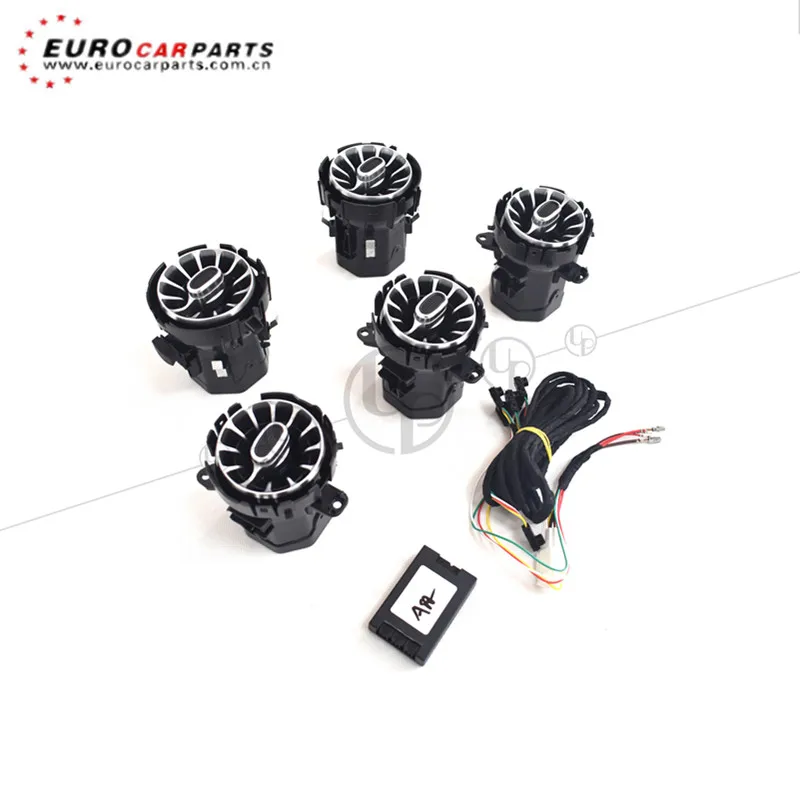 

2014-2017 год атмосферная лампа класс A W176 Крышка вентиляционного отверстия Подходит для W176 Крышка Кондиционера цвета 5 штук внутренние вентиляционные отверстия