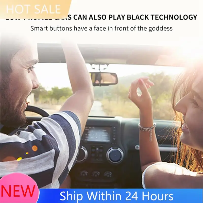 ~【IN  Stock】Wireless Bluetooth 5.0 Remote Controller For Music Play Steering Wheel Car Bike For IOS Android Phone Tablet Media B