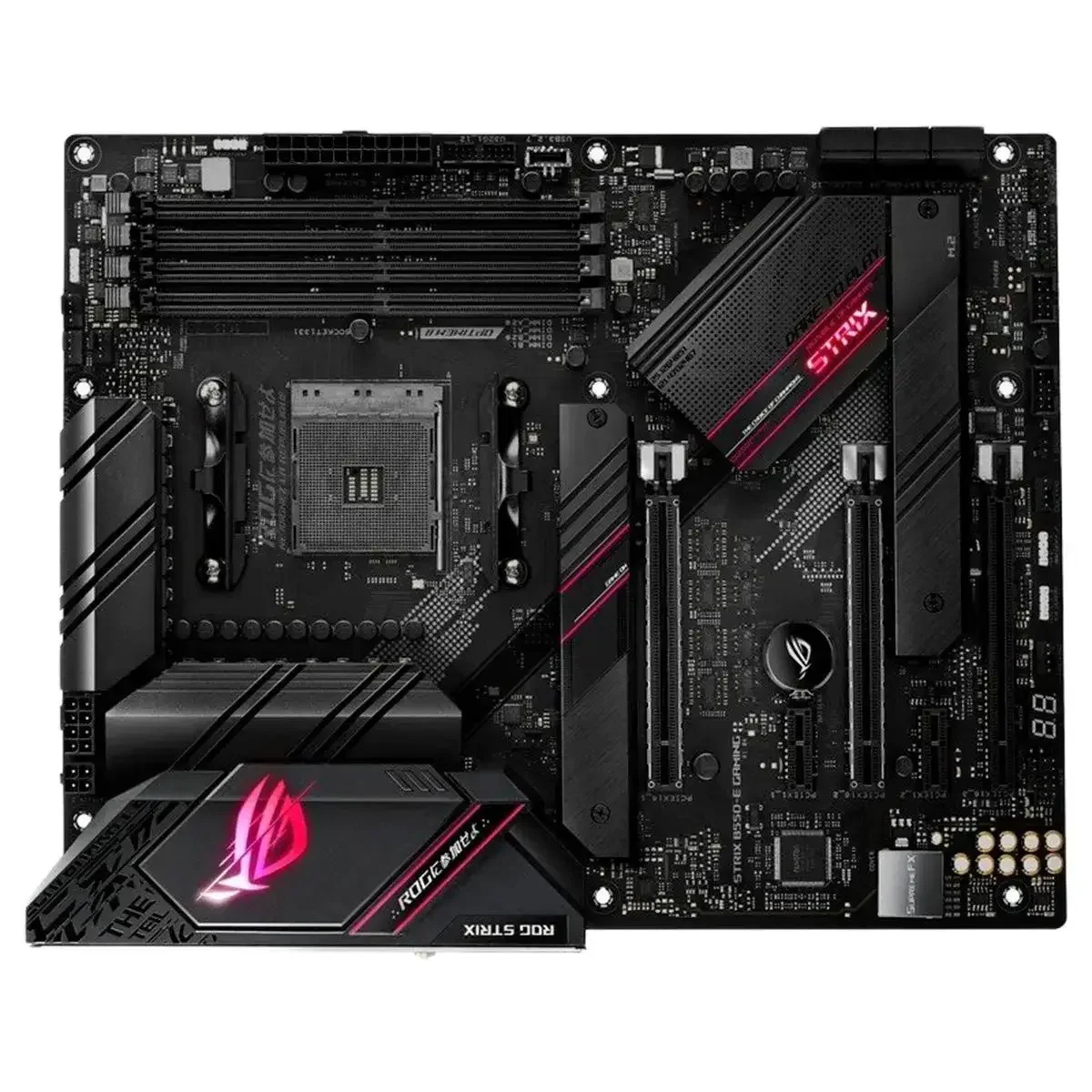 Imagem -05 - Asus-rog Strix B550-e Placa-mãe Gaming Soquete Am4 para Ryzen 5800x 3d 5700x 3d Suporta Dimms 4x Máx. 128gb Ddr4