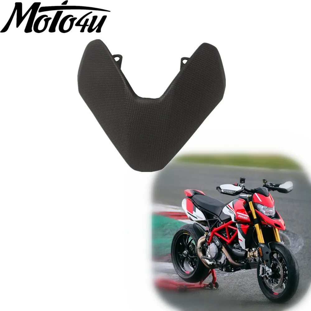 

For Ducati Hypermotard 950 2019 2021 2022 2023 Carbon Fiber Front Head Fairing Accessorie Front Air Intake Ram Headlight Fairing