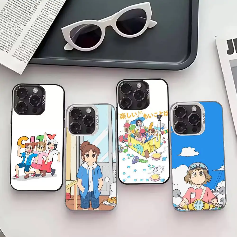 

Anime C-CITY THE A-ANIMATION Phone Case For iPhone 17,16,15,14,13,12,11 Plus,Pro Max,XS,Colored silver phone case