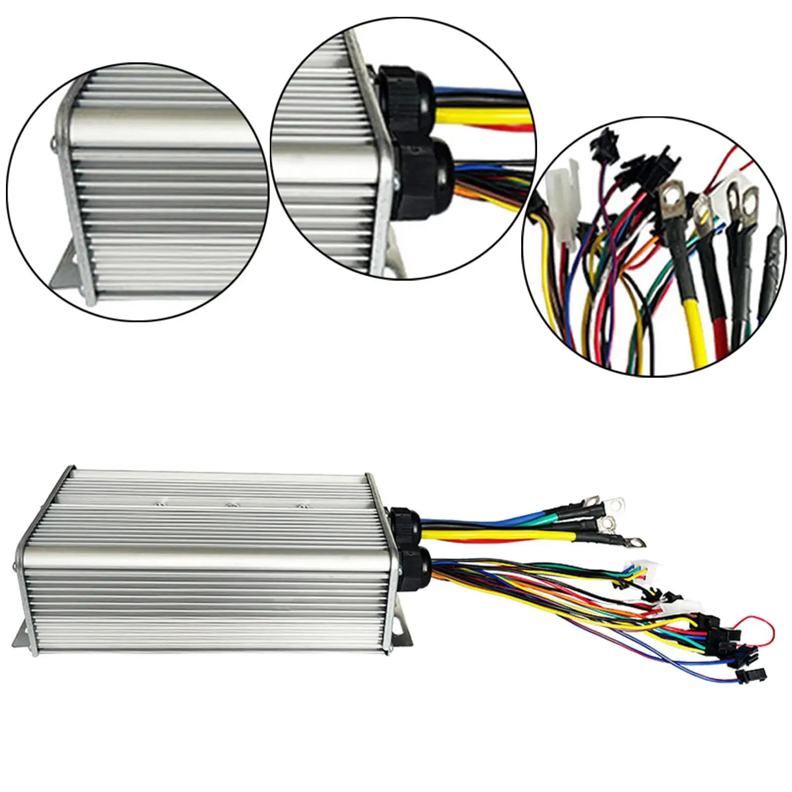 

Electric Controller 48V 72V Professional Sturdy Scooter Battery Modification Drive Controller with Connector for Scooter