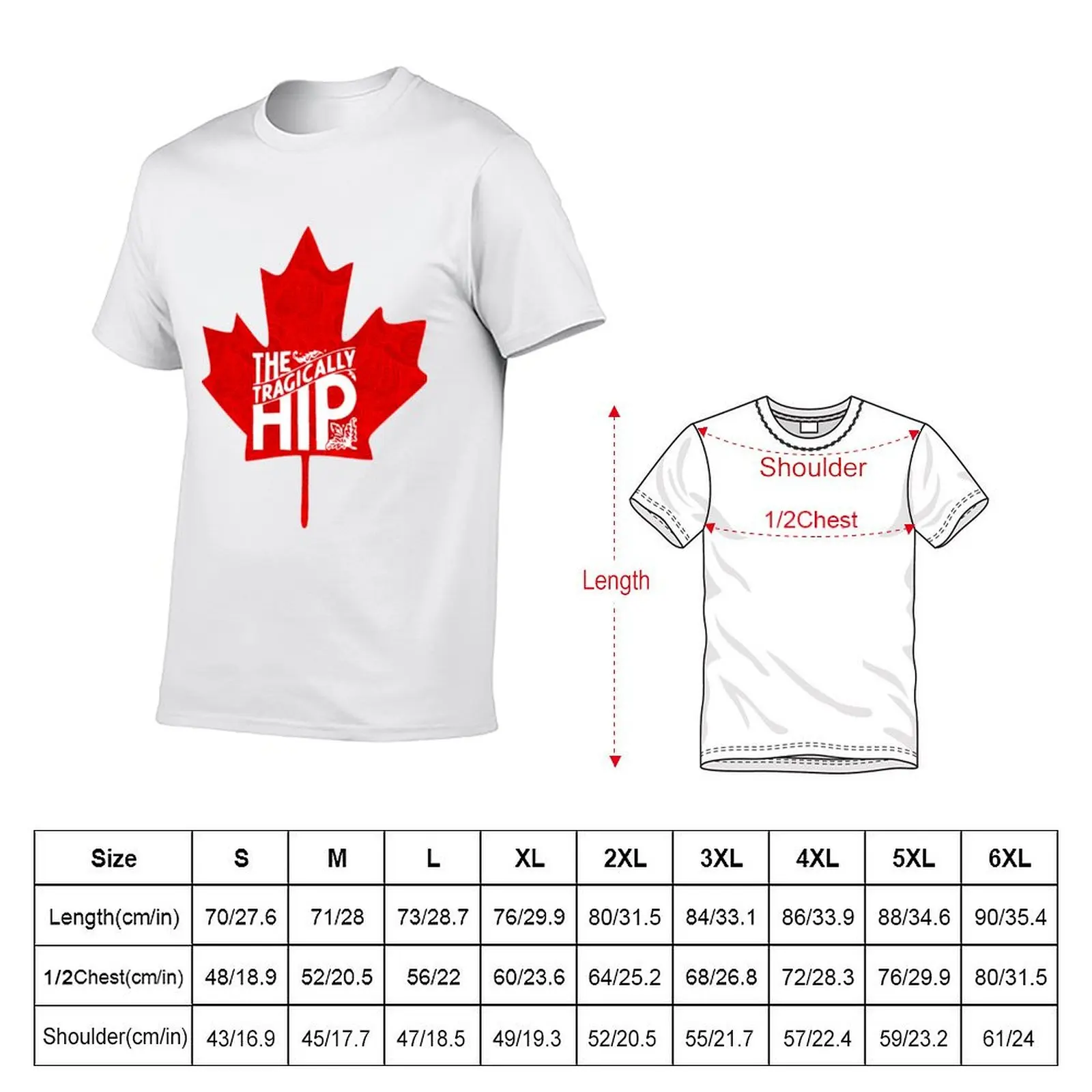 Hip Tragically T-Shirt Basic Simple Design Short Sleeve Shirt