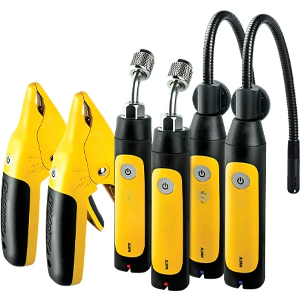 

HVACR Wireless Probe Thermometer Kit Fast Accurate Temperature Measurement with Rapid Rail Technology Padded Case