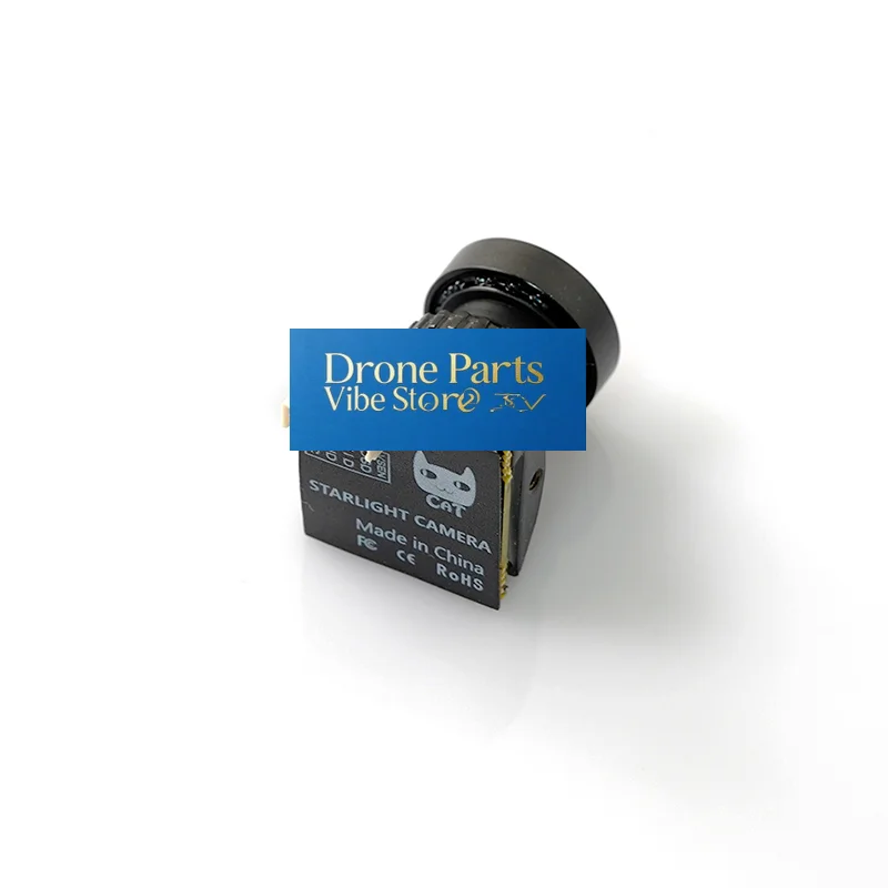 DronePFOXEER CAT4 Micro FPV Camera Day Night Vision Switchable Video Formats Ultra-Low Light Sensitivity For RC Cars FPV Drones