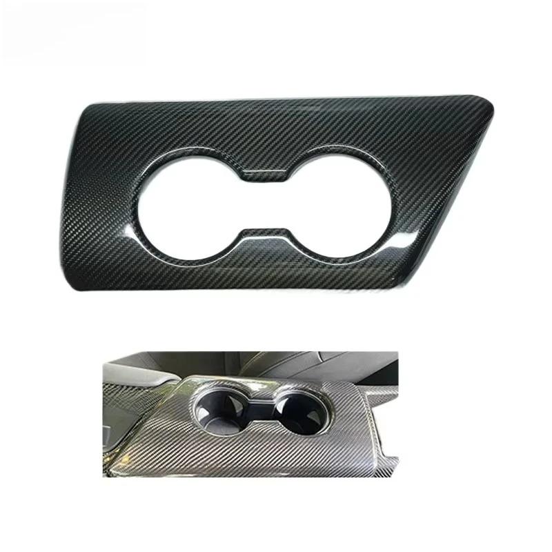 Dry Carbon Fiber Car Interior Glovebox Caps For Toyota Supra A90 A91 2019+