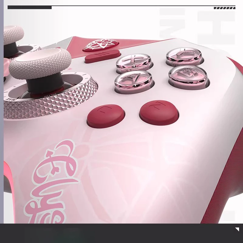 

Беспроводной игровой контроллер Honkai Impact 3rd Elysia с Bluetooth, три режима подключения, геймпад с датчиками Холла, аниме-аксессуары, подарки