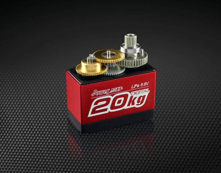 Power HD LF-20MG 20KG Digital Servo HM Cars Aerial Robot Head and Futaba RC Boat Car