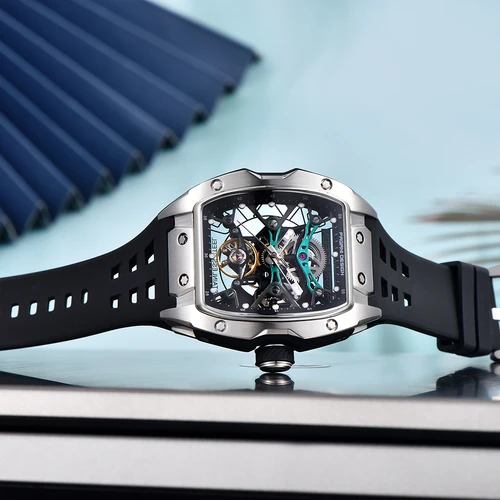 Imagen 2 del producto Pagani Design-reloj mecánico para hombre, resistente al agua hasta 50 metros, caja de acero inoxidable, Esfera luminosa, novedad de 2024