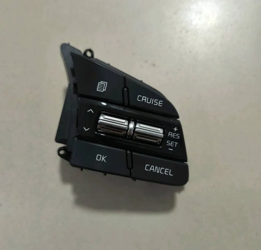 Flame king for  kx3 (seltos) Multi functional steering wheel cruise control Bluetooth audio control switch 96700-M6340