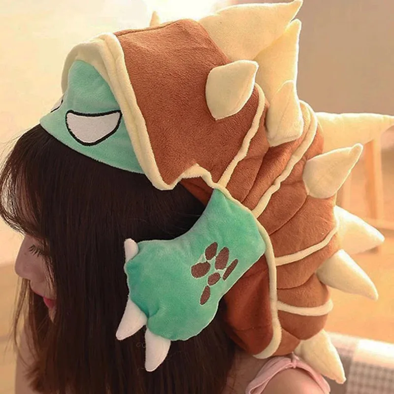Rammus Cosplay Hat Game LOL Teemo Role Play Headgear Props
