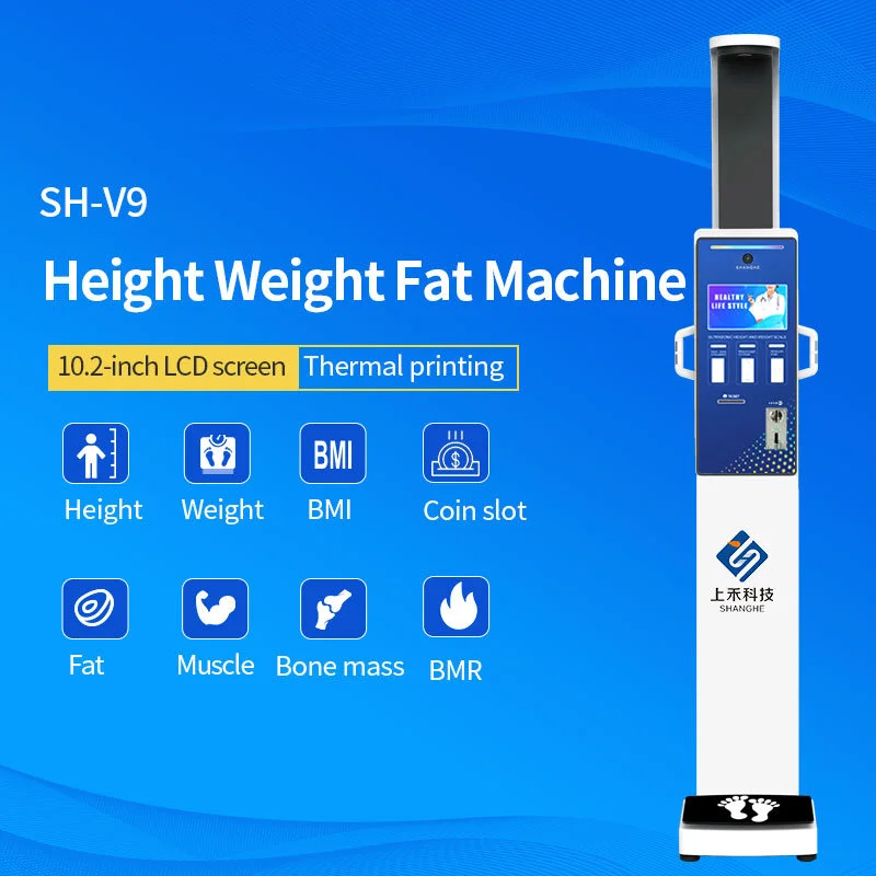 RS232 WIFI Configured Height Body Fat Weight Scale Smart Body Composition Analyzer Scale