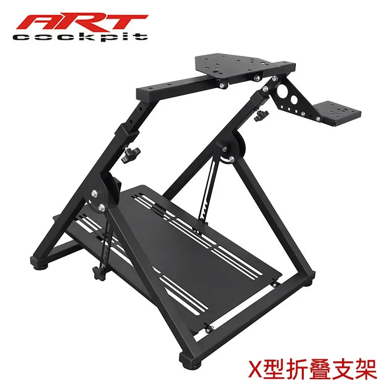 

ARTcockpitX Folding Racing Simulator Game Stand G923g29/T300RS/CSW Speed Magic m10