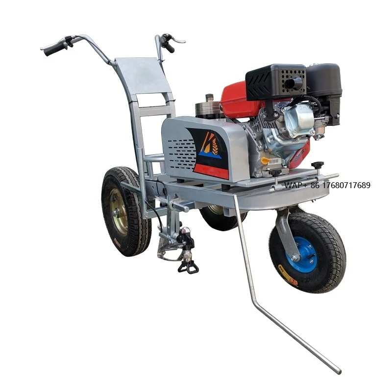 High Quality Parking Lot Striping Machine Hand-Pushed Paint Road Marking Machine