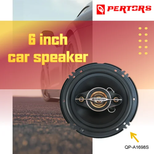 Imagen 1 del producto Un par de altavoces coaxiales para coche de 4 vías y 6 pulgadas de diámetro, alta potencia, 550W, alta calidad de sonido, mejora adecuada para música en casa