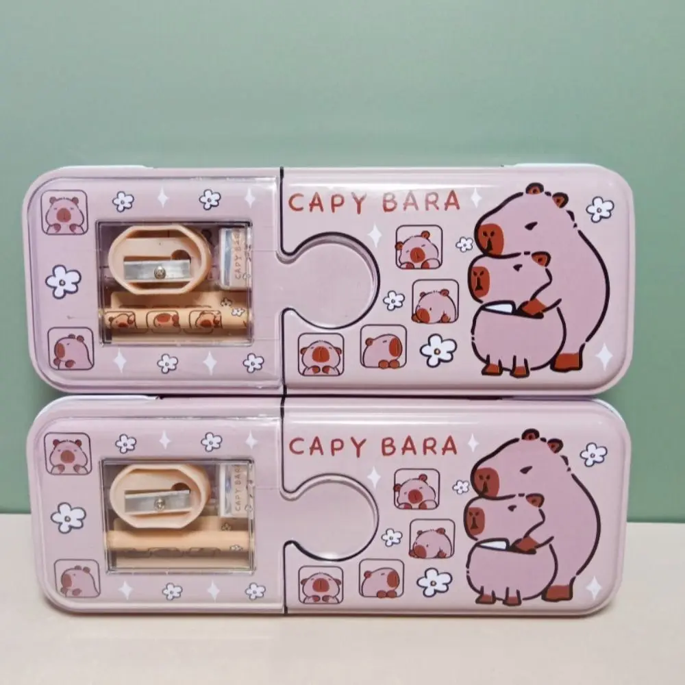 Metal Capybara Stationery Set Students Prize Back to School Gift Back-to-school Gift Kit Birthday Present School Supplies