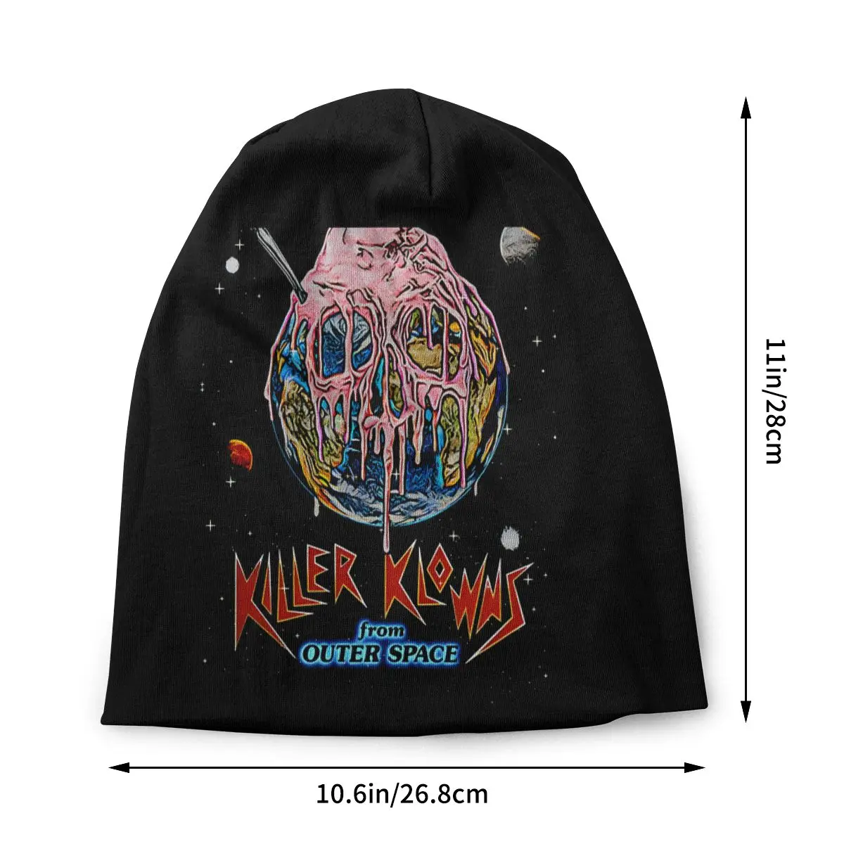 Killer Klowns from Outer Space Thin Skullies Beanies Caps Vintage Hat Sport Sports Bonnet Hats for Men Women