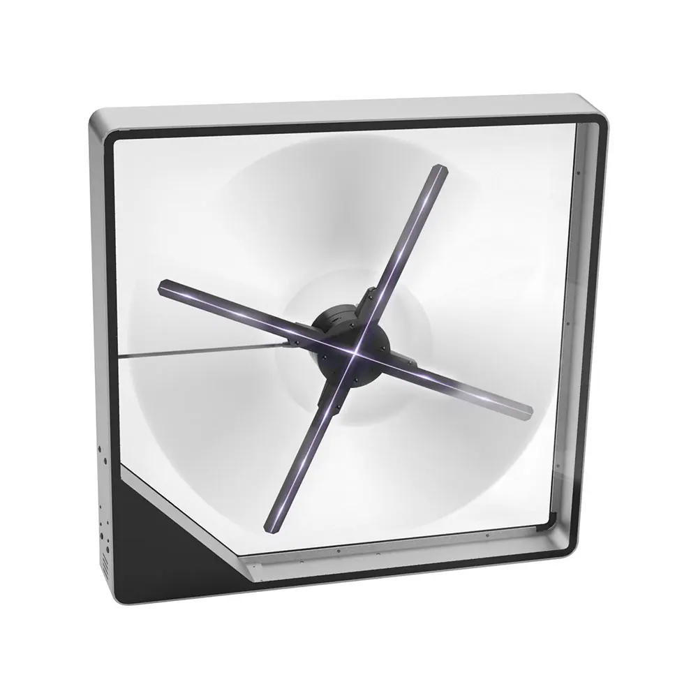 

2025 новых продуктов Full Hd с четырьмя лопастями, вращающийся голографический 3d вентилятор, светодиодный дисплей, экран Alr, моторизованный