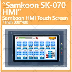 Samkoon SK-070FE-SK-070FS SK-070HE-SK-070HS HMI Touch Screen New 7 Inch 800*480 Human Machine Interface Newcarve