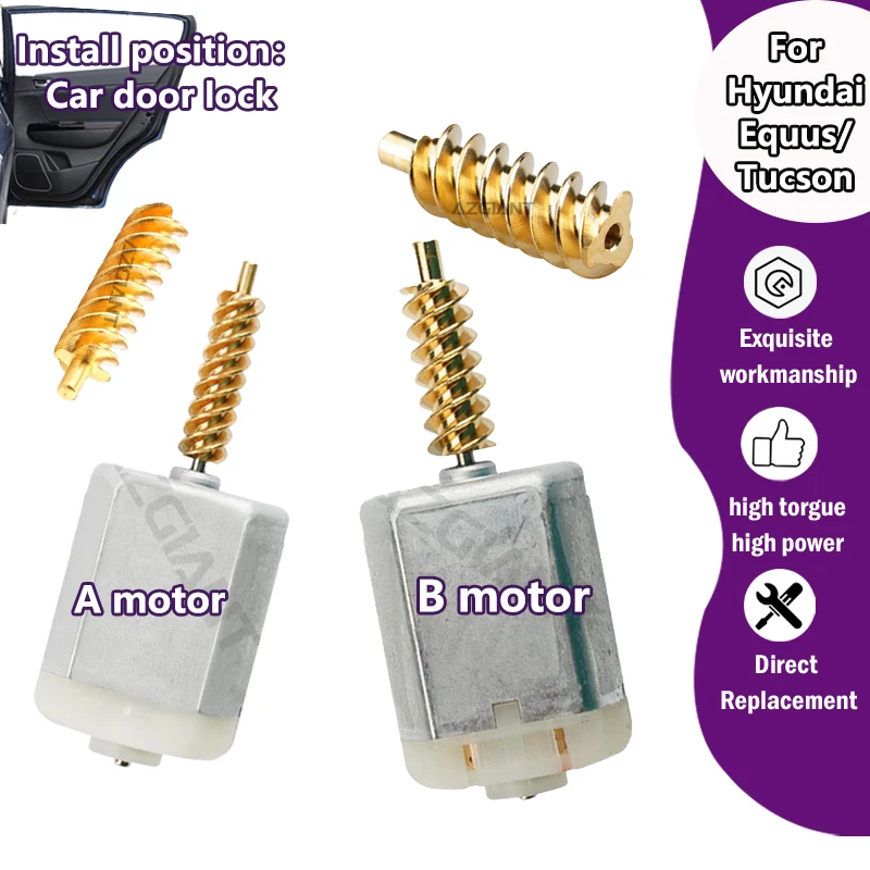 

FC-280PT-20150/BN644Y28/BM-FS280 For Hyundai Equus Centennial/Tucson ix Car door locking system motor copper gear HFT VN81545