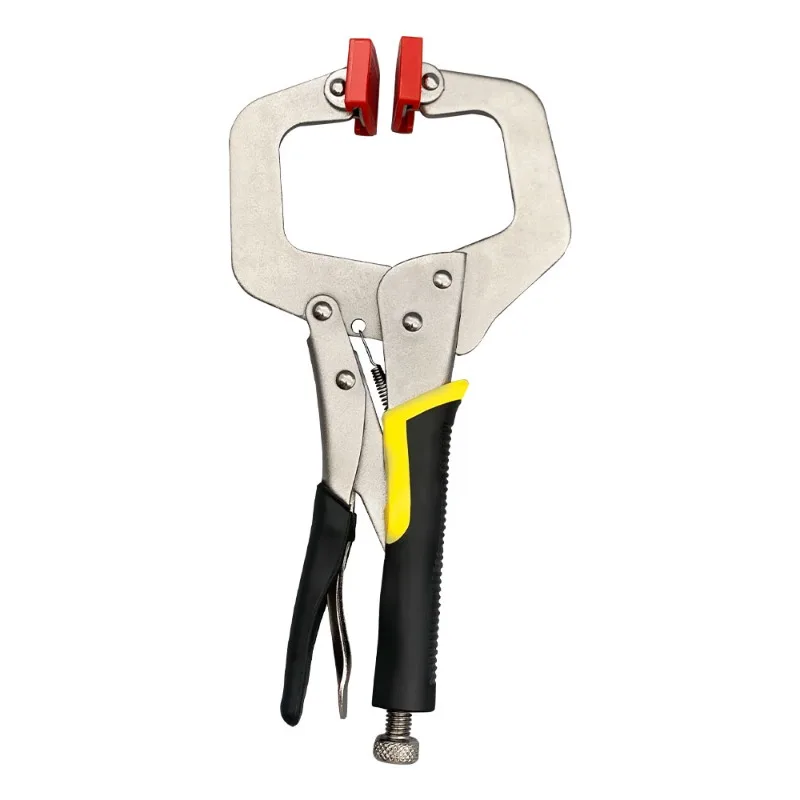 For C-type Heavy-duty Fixed Clamp for Woodworking 11-inch Strong Pliers, Industrial Grade Multi-functional with Anti-skid Pad