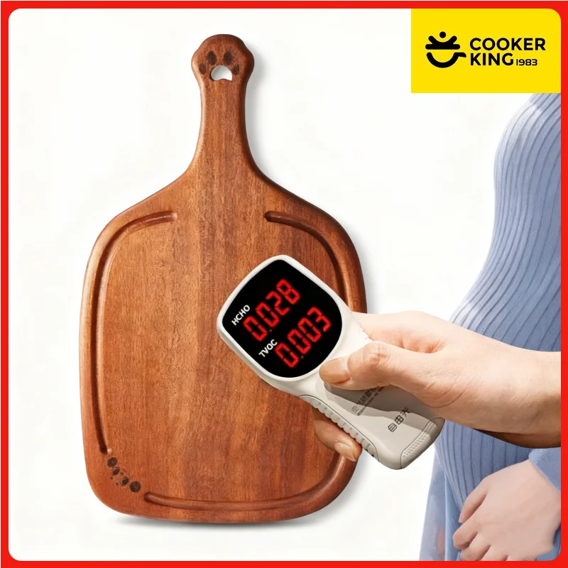 

Деревянная кухонная доска COOKER KING, домашняя доска для пиццы, хлеба, фруктового стейка, профессиональная разделочная доска, подвесной кухонный инструмент на складе