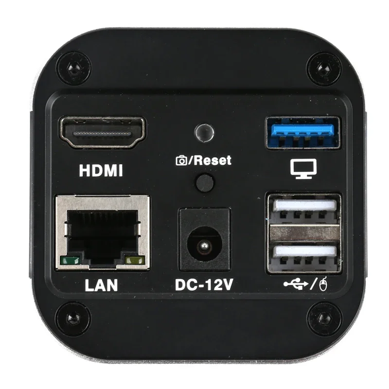 4K 1080P UHD LAN WIFI6 USB2.0 USB3.0 Video Microscope Camera Measurement Function Big Stand Set For Phone Tablet PCB Soldering