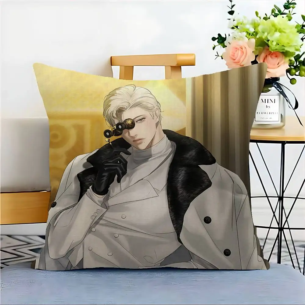 Backlight Bl Anime Cushion Cover Car Throw Pillow Case For Sofa Car Christmas Gift 40x40cm 45x45cm