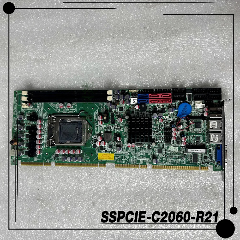 

Материнская плата промышленного управления SSPCIE-C2060-R21 с двумя сетевыми портами