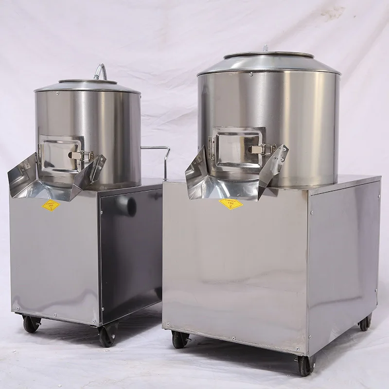 Potato Peeler and Cutter Machine for Home Kitchen Use Electric Potato Washer Peeler Slicer for Potatoes Carrots Apples for