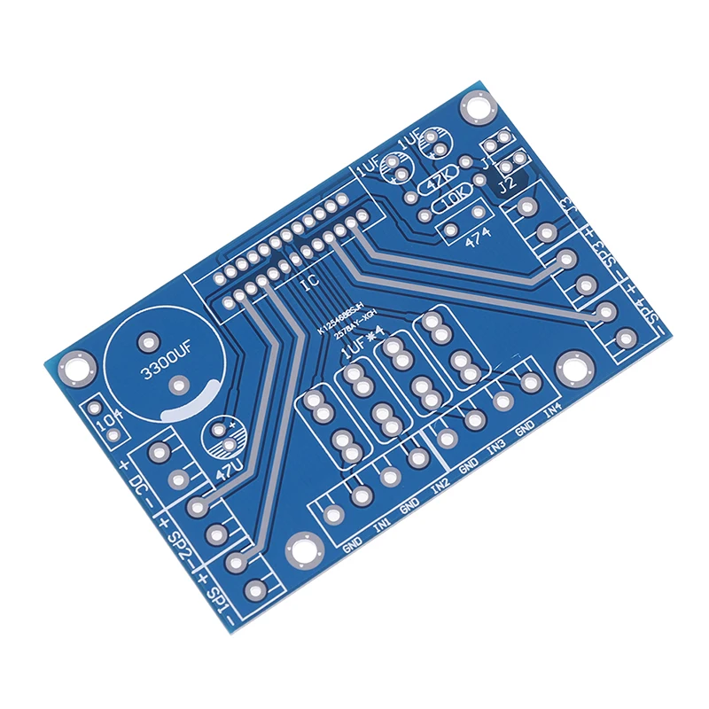 【LM】1Pcs Power Amplifiers TDA7388 Four Channel 4x41W Audio DC 12V BTL PC Car AMP PCB 80*50*16mm